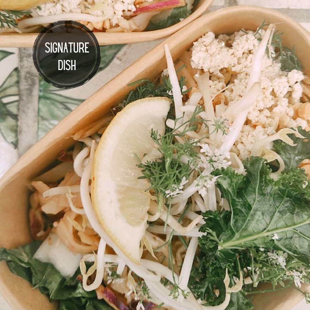 Rosebed & Finch Pad Thai Vegan Grocery Nambour Vegan Cafe & Ready